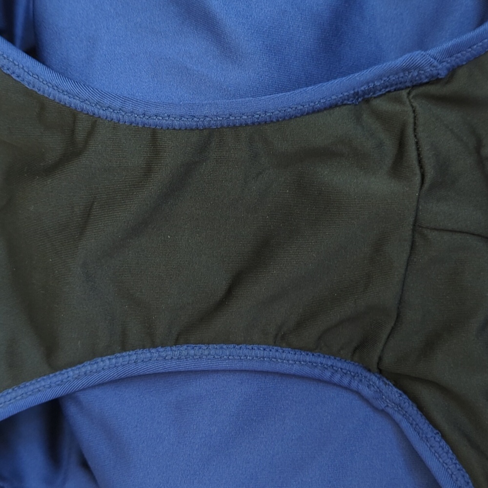 LIKE NEW Baleaf Navy Open V-Back One-Piece Swimsuit Size 36 Medium - Picture 12 of 12